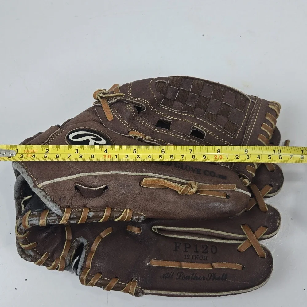 Rawlings Fastpitch Softball Glove FP120 12 Inch All Leather Shell READ